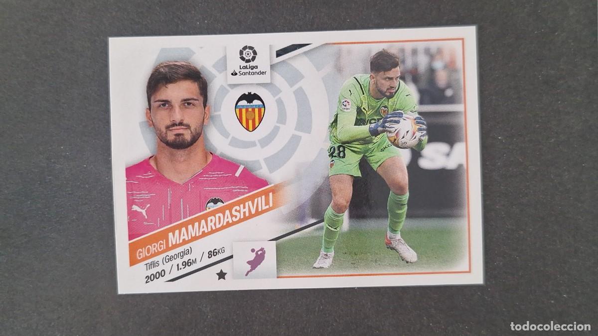 Cromos de Futebol: L1 MAMARDASHVILI VALENCIA C. F. LIGA ESTE 2022 2023 22 23 NUNCA PEGADO SIN PEGAR