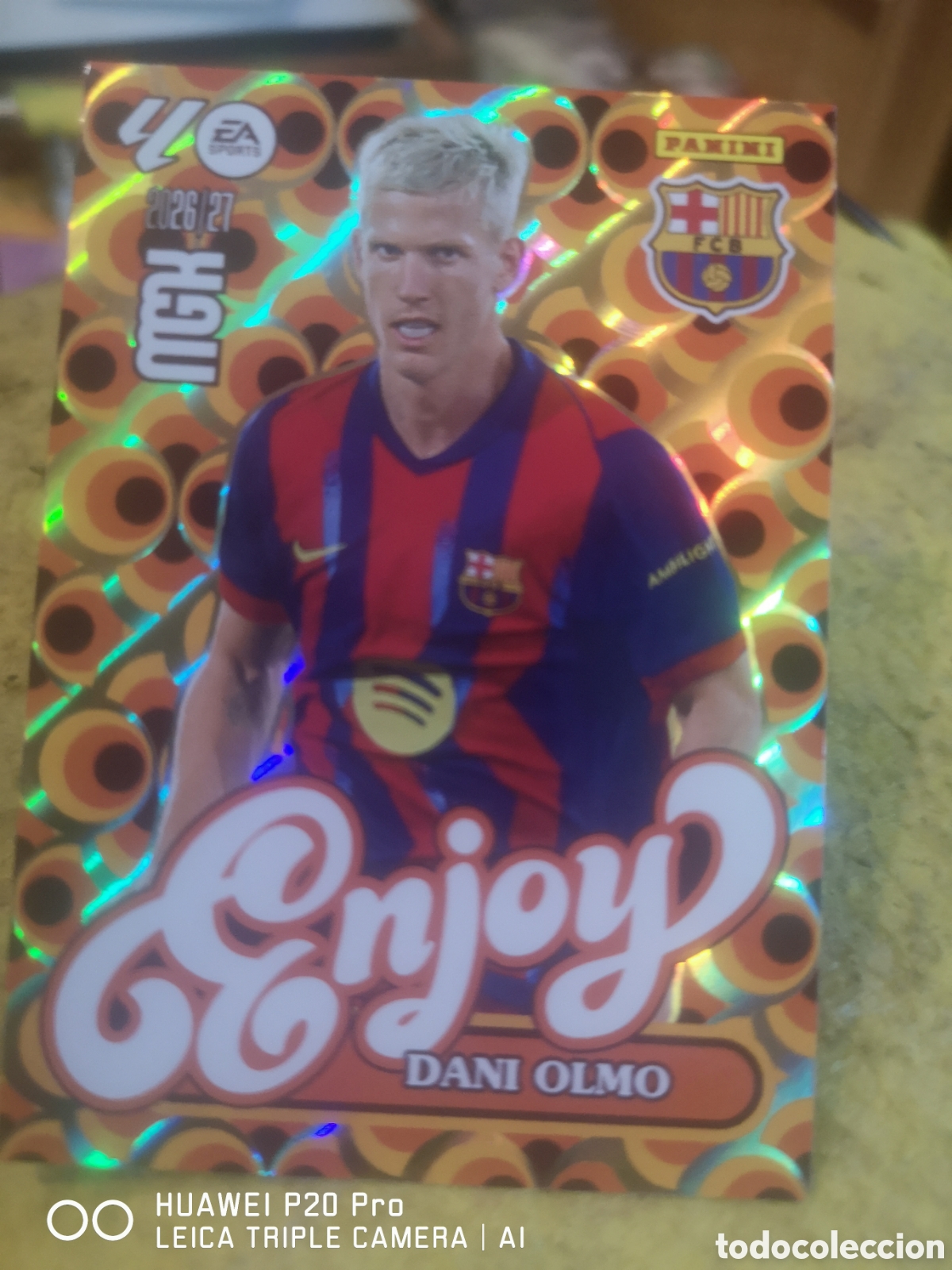 Cromos de Futebol: MEGACRACKS 2026 27 ENJOY DANI OLMO - BARCELONA 381