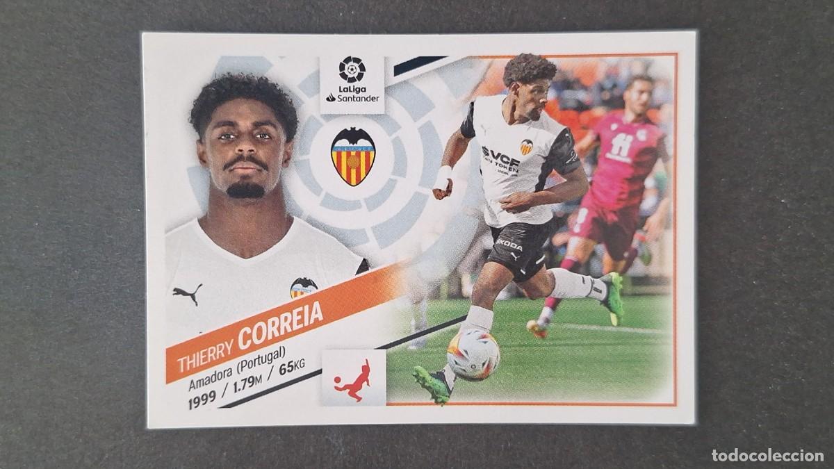 Cromos de Futebol: L1 CORREIA VALENCIA C. F. LIGA ESTE 2022 2023 22 23 NUNCA PEGADO SIN PEGAR