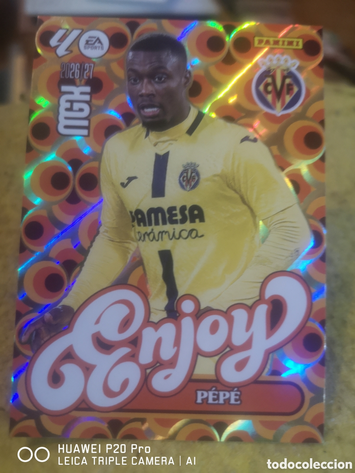 Cromos de Futebol: MEGACRACKS 2026 27 ENJOY PEPE - VILLARREAL 386