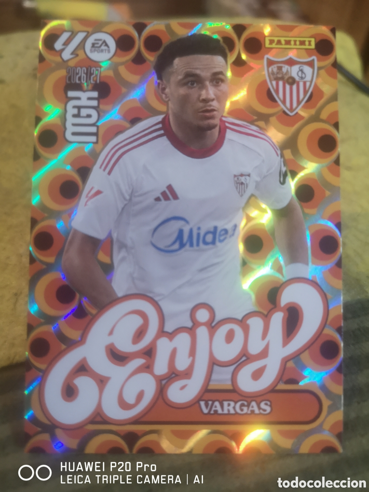 Cromos de Futebol: MEGACRACKS 2026 27 ENJOY VARGAS - SEVILLA 387