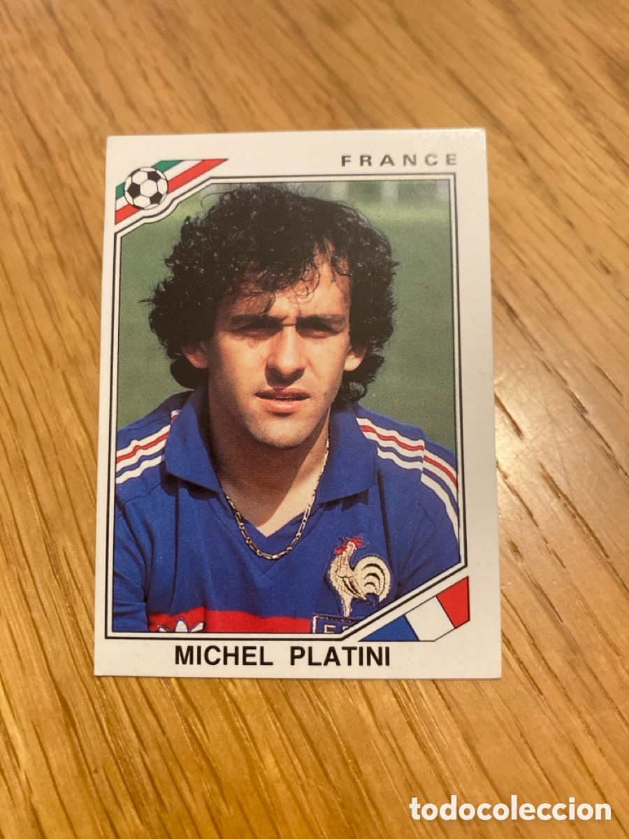 Cromos de Futebol: Cromo panini mundial Mexico 86 n&uacute;mero 175 Platini - Sticker album world cup 1986