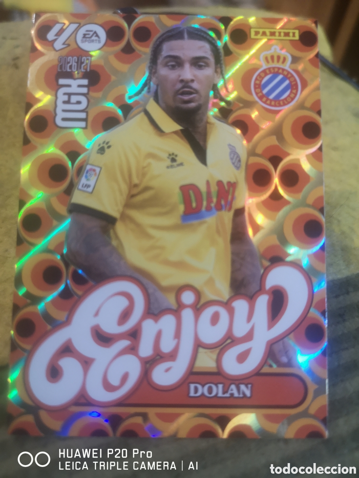 Football Stickers: MEGACRACKS 2026 27 ENJOY DOLAN - ESPA&Ntilde;OL 382
