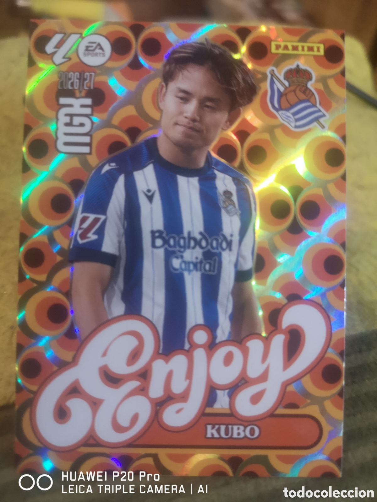 Football Stickers: MEGACRACKS 2026 27 ENJOY KUBO - REAL SOCIEDAD 384