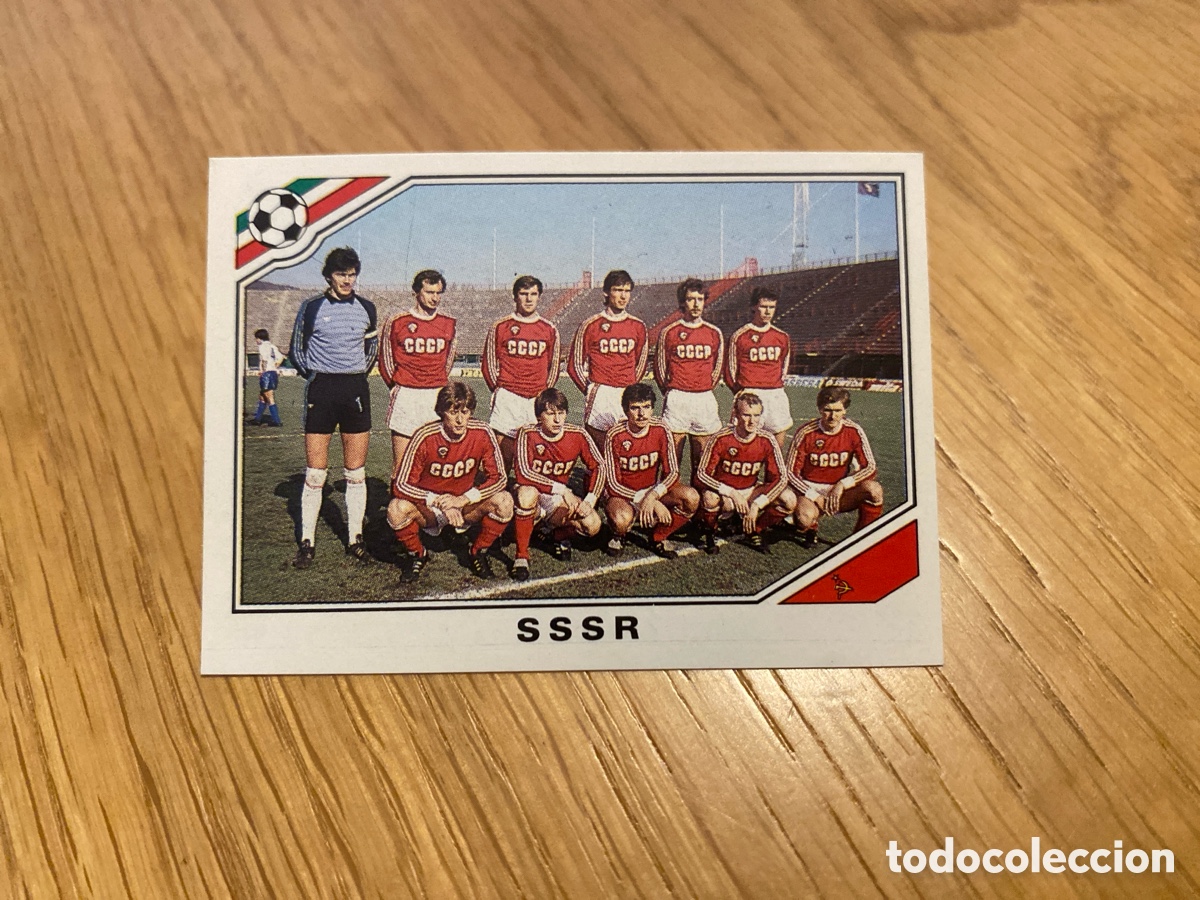 Cromos de Futebol: Cromo panini mundial Mexico 86 n&uacute;mero 183 URSS/SSSR - Sticker album world cup 1986
