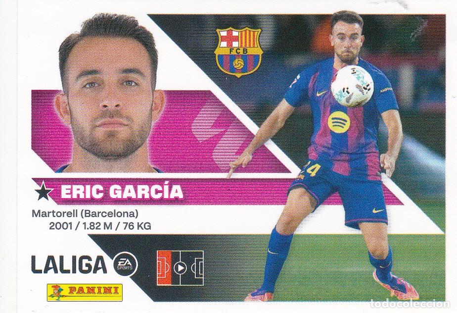Cromos de Futebol: ESTE 2026-27 * ERIC GARC&Iacute;A * N&ordm; 11 - DEL BARCELONA (NUEVO DE SOBRE) (A-20)