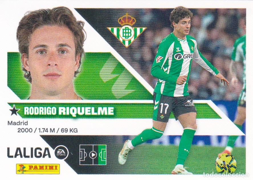 Cromos de Futebol: ESTE 2026-27 * RIQUELME * N&ordm; 17 - DEL BETIS (NUEVO DE SOBRE) (A-20)