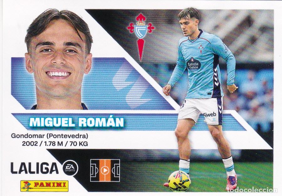 Cromos de Futebol: ESTE 2026-27 * MIGUEL ROM&Aacute;N * N&ordm; 12 - DEL CELTA (NUEVO DE SOBRE) (A-20)