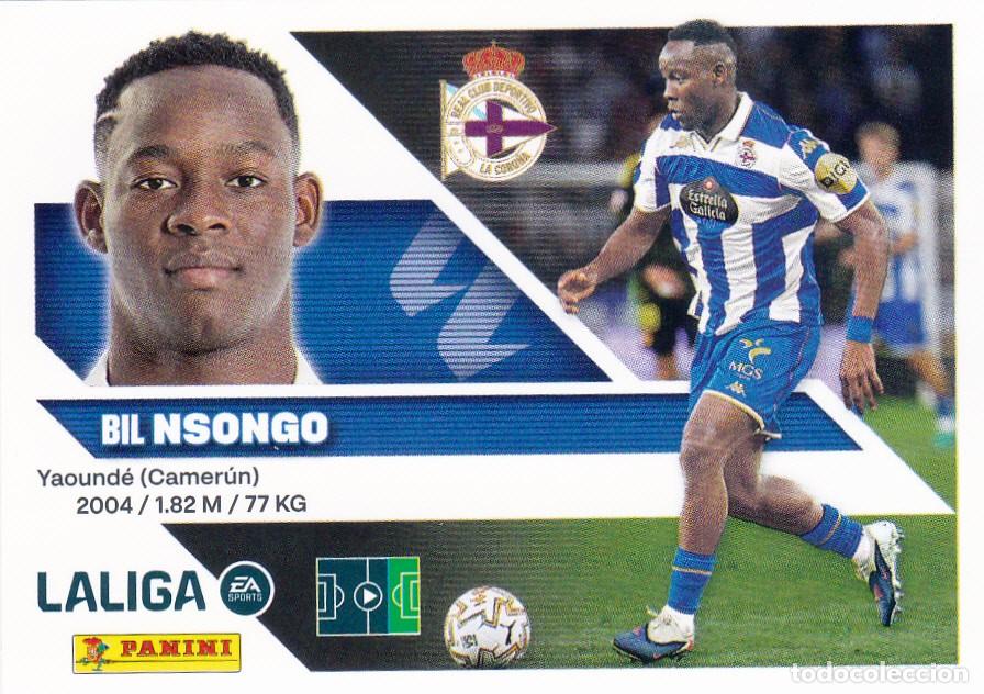 Cromos de Futebol: ESTE 2026-27 * NSONGO * N&ordm; 20 - DEL DEPORTIVO (NUEVO DE SOBRE) (A-20)