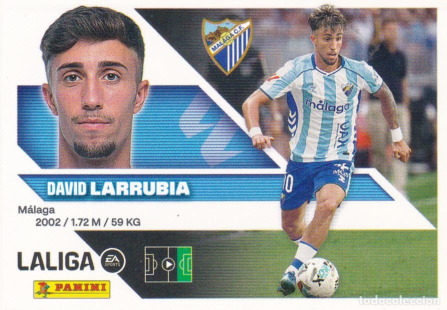 Cromos de f&uacute;tbol: ESTE 2026-27 * LARRUBIA * N&ordm; 16 - DEL MALAGA (NUEVO DE SOBRE) (A-20)