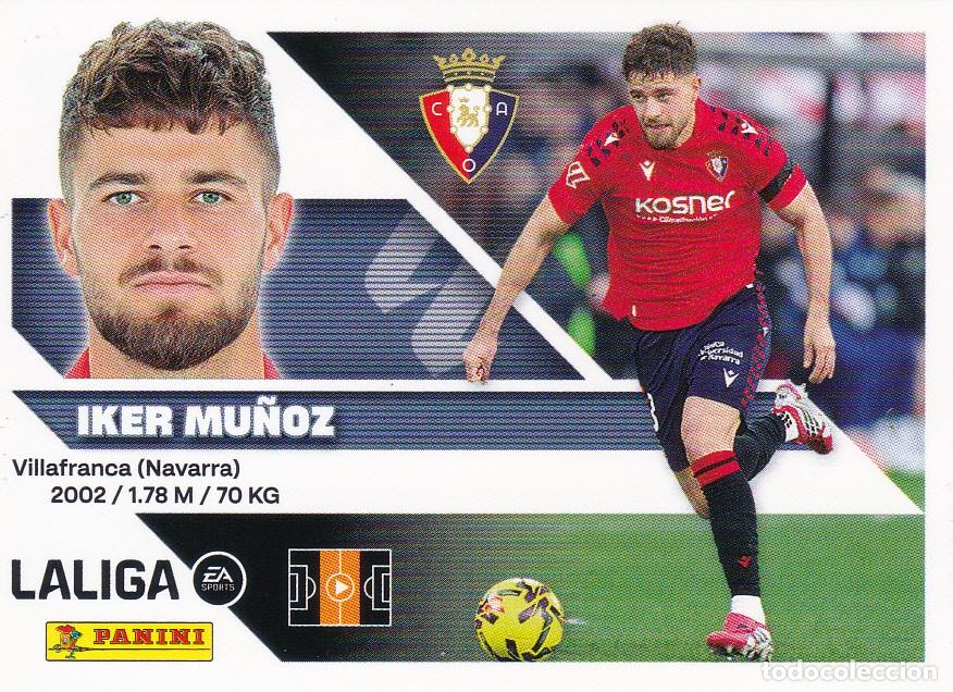 Cromos de f&uacute;tbol: ESTE 2026-27 * IKER MU&Ntilde;OZ * N&ordm; 13B - DEL OSASUNA (NUEVO DE SOBRE) (A-20)