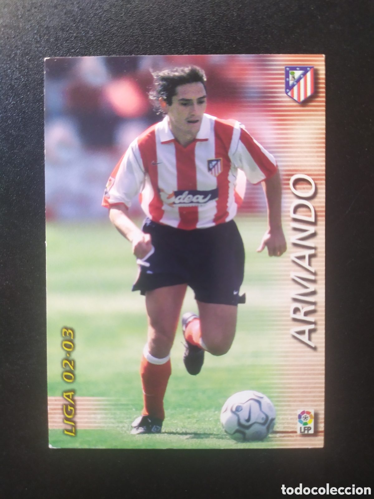 Cromos de f&uacute;tbol: Megafichas 2002 2003 02 03 Armando n&deg; 39 Atl&eacute;tico Madrid megacracks