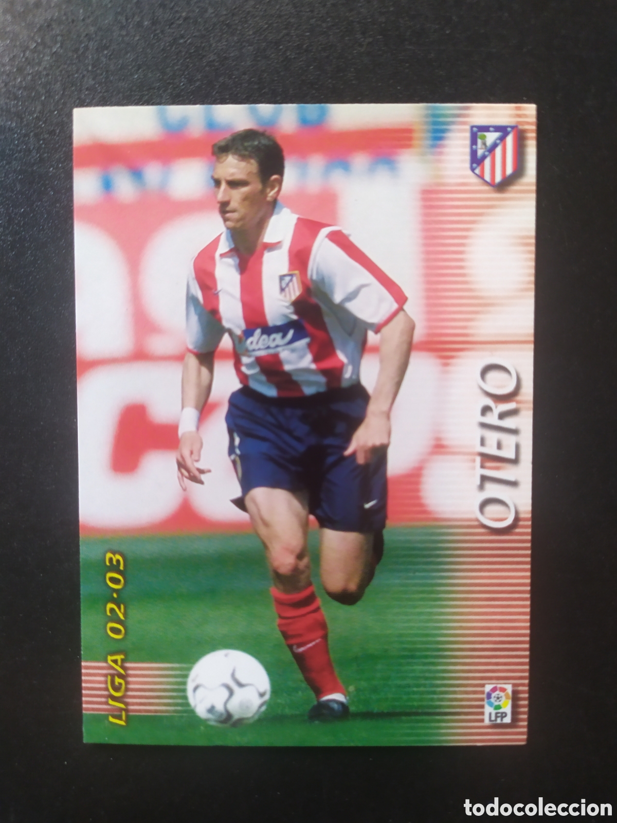 Cromos de f&uacute;tbol: Megafichas 2002 2003 02 03 Otero n&deg; 40 Atl&eacute;tico Madrid megacracks
