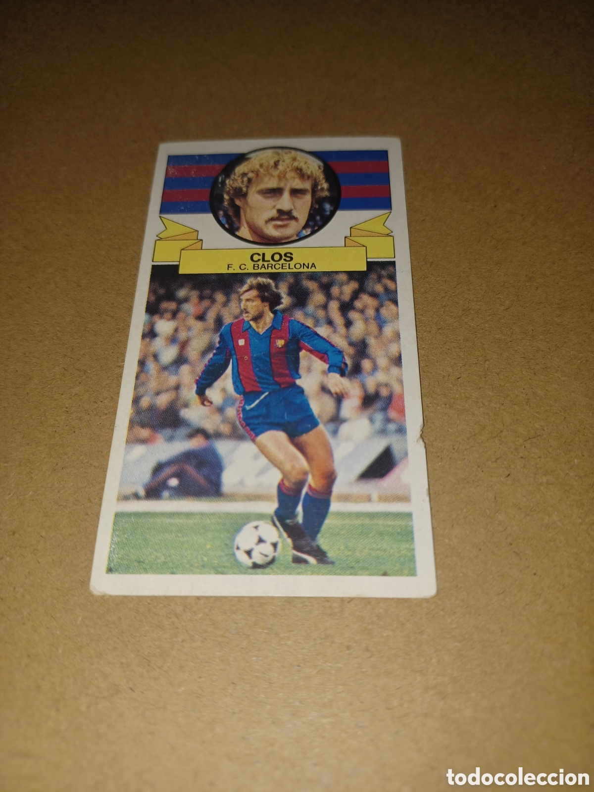 Figurine di Calcio: Cromo liga 85/86 Clos Barcelona ediciones este