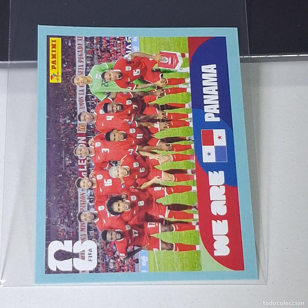 Football Stickers: B39 PAN13 TEAM PHOTO EQUIPO 13 TEAM PAN PANAM&Aacute; PAN MUNDIAL FIFA WORLD CUP 2026 STICKER PANINI