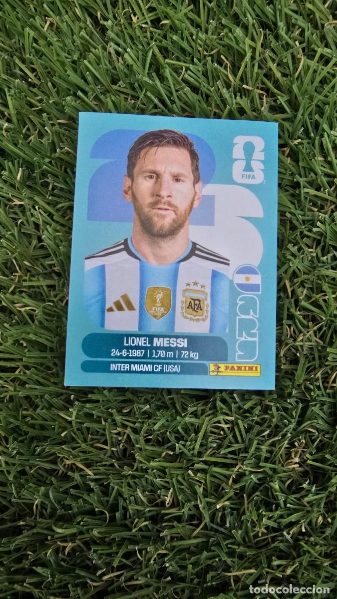 Football Stickers: Messi 17 Argentina Mundial 2026 cromo sticker Panini