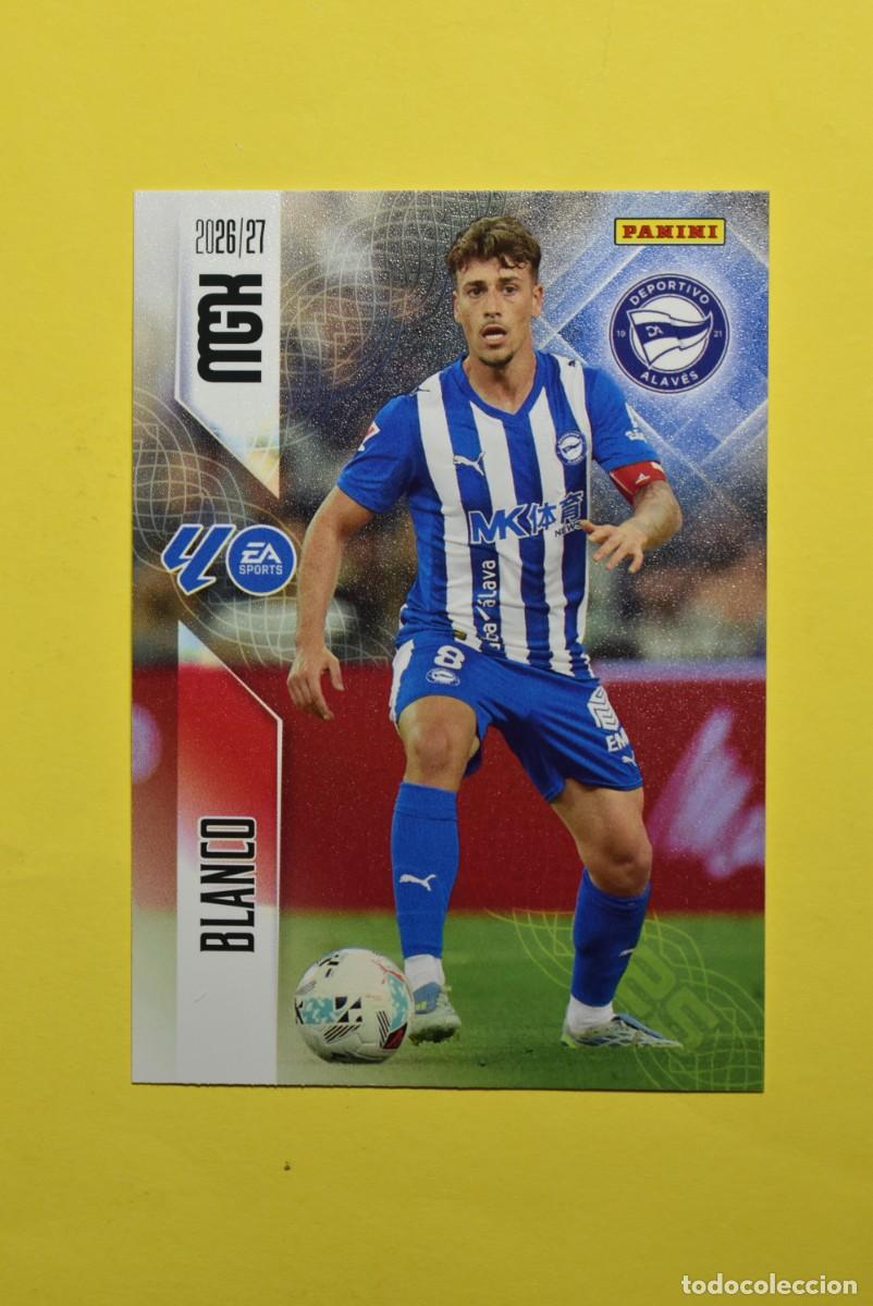 Cartes &agrave; collectionner de Football: Cromo La Liga. Megacracks. 2026 2027. 26 27. Blanco. Alav&eacute;s. N. &ordm; 28. Panini