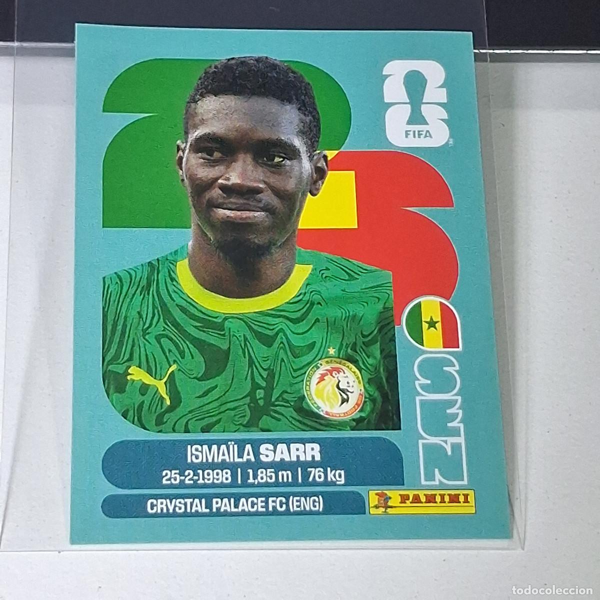 Cromos de f&uacute;tbol: B39 SEN 16 SEN16 ISMAILLA SARR SENEGAL SEN MUNDIAL FIFA WORLD CUP 2026 STICKER PANINI