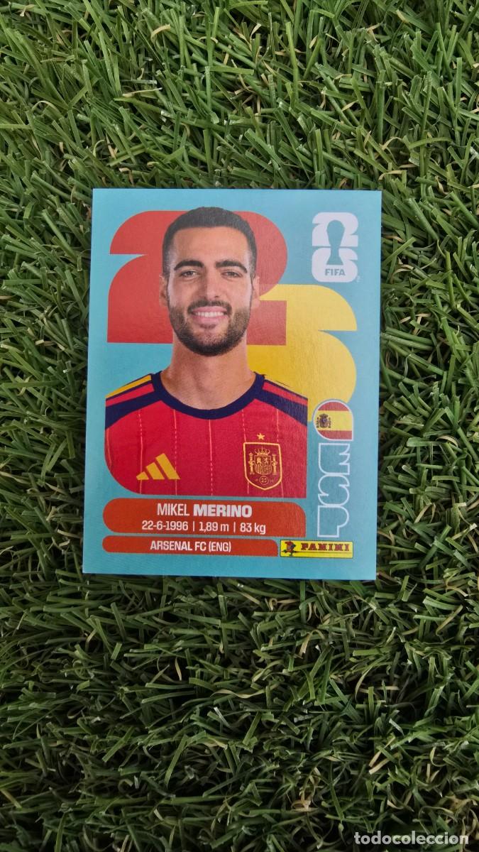Cartes &agrave; collectionner de Football: Merino 14 Espa&ntilde;a Mundial 2026 cromo sticker Panini