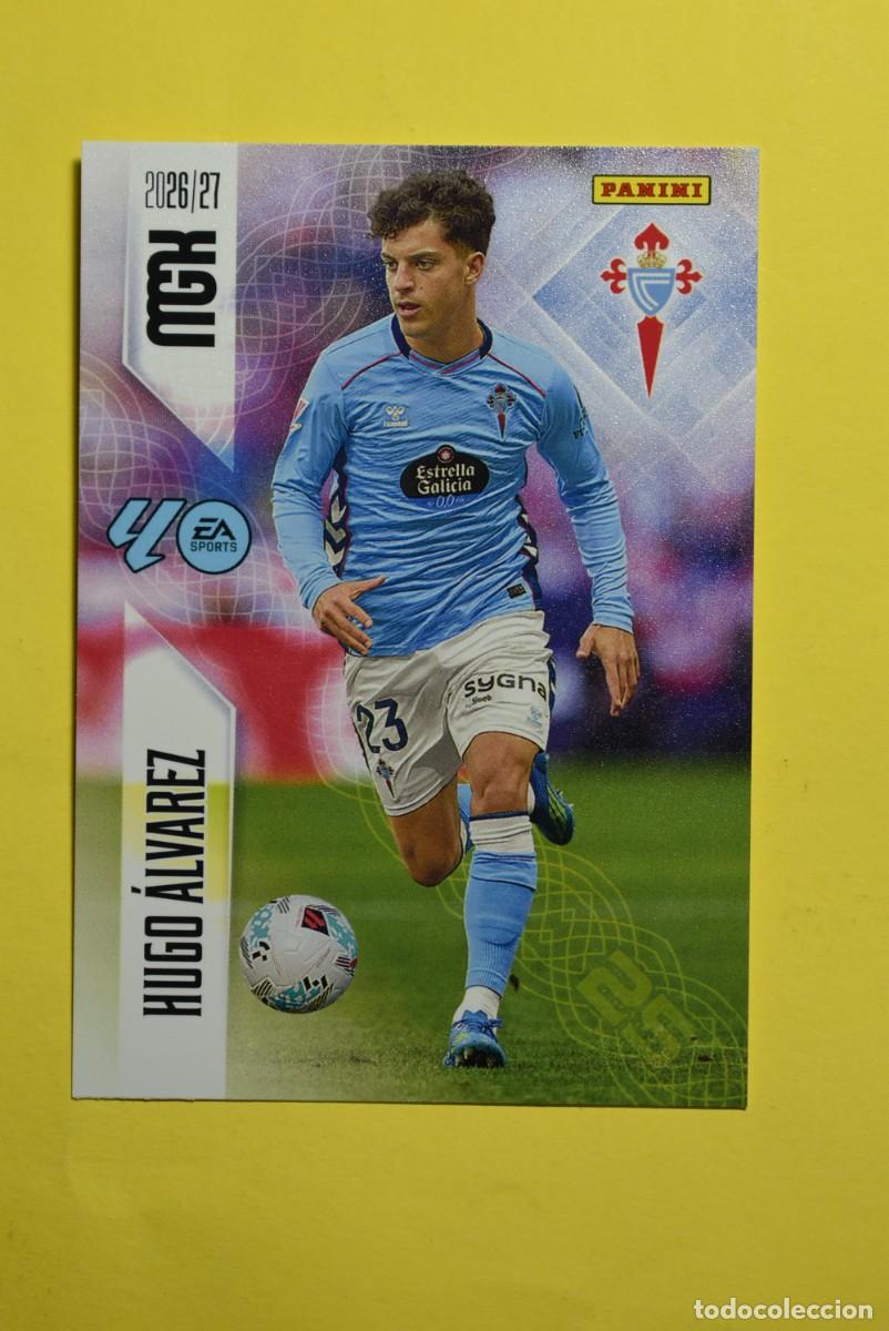 Football Stickers: Cromo La Liga. Megacracks. 2026 2027. 26 27. Hugo &Aacute;lvarez. Celta de Vigo. N. &ordm; 120. Panini