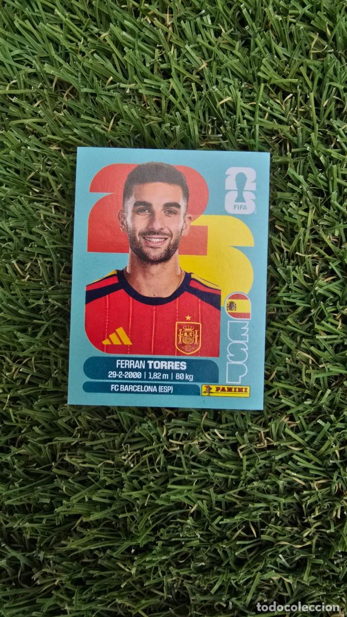 Football Stickers: Ferran Torres 18 Espa&ntilde;a Mundial 2026 cromo sticker Panini