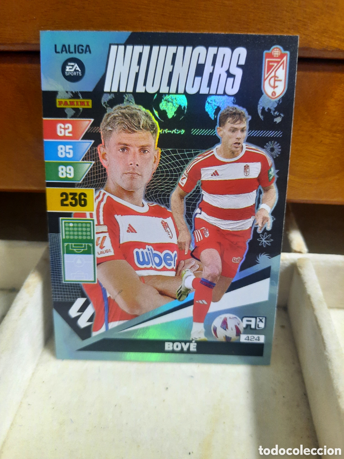 Cromos de f&uacute;tbol: BOYE Influencers Adrenalyn XL 2023-24