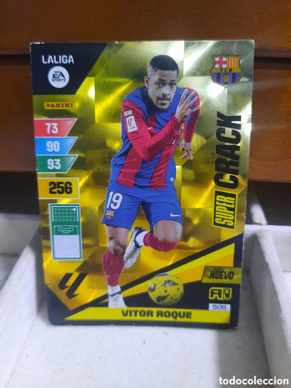 Cromos de f&uacute;tbol: VICTOR ROQUE Super Crack Nuevo Adrenalyn XL 2023-24