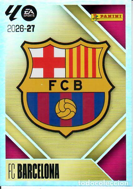 Cromos de f&uacute;tbol: CROMO PANINI LIGA 26 27 - N&ordm; 1 - ESCUDO - BARCELONA