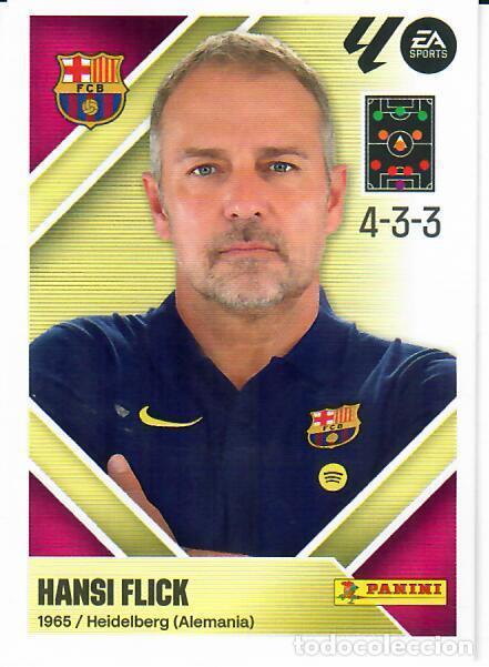 Cromos de f&uacute;tbol: CROMO PANINI LIGA 26 27 - N&ordm; 2 - HANSI FLICK - BARCELONA