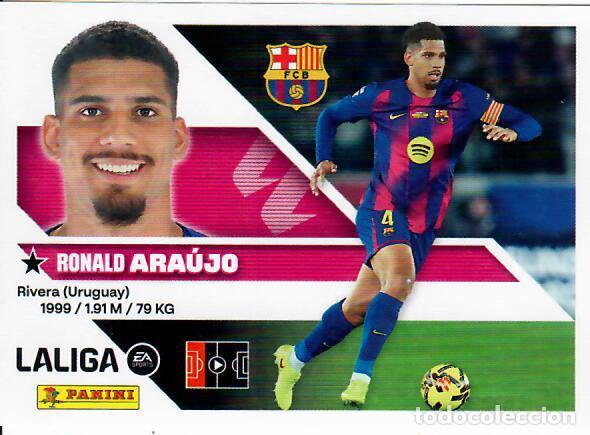 Cromos de f&uacute;tbol: CROMO PANINI LIGA 26 27 - N&ordm; 6 A - ARA&Uacute;JO - BARCELONA