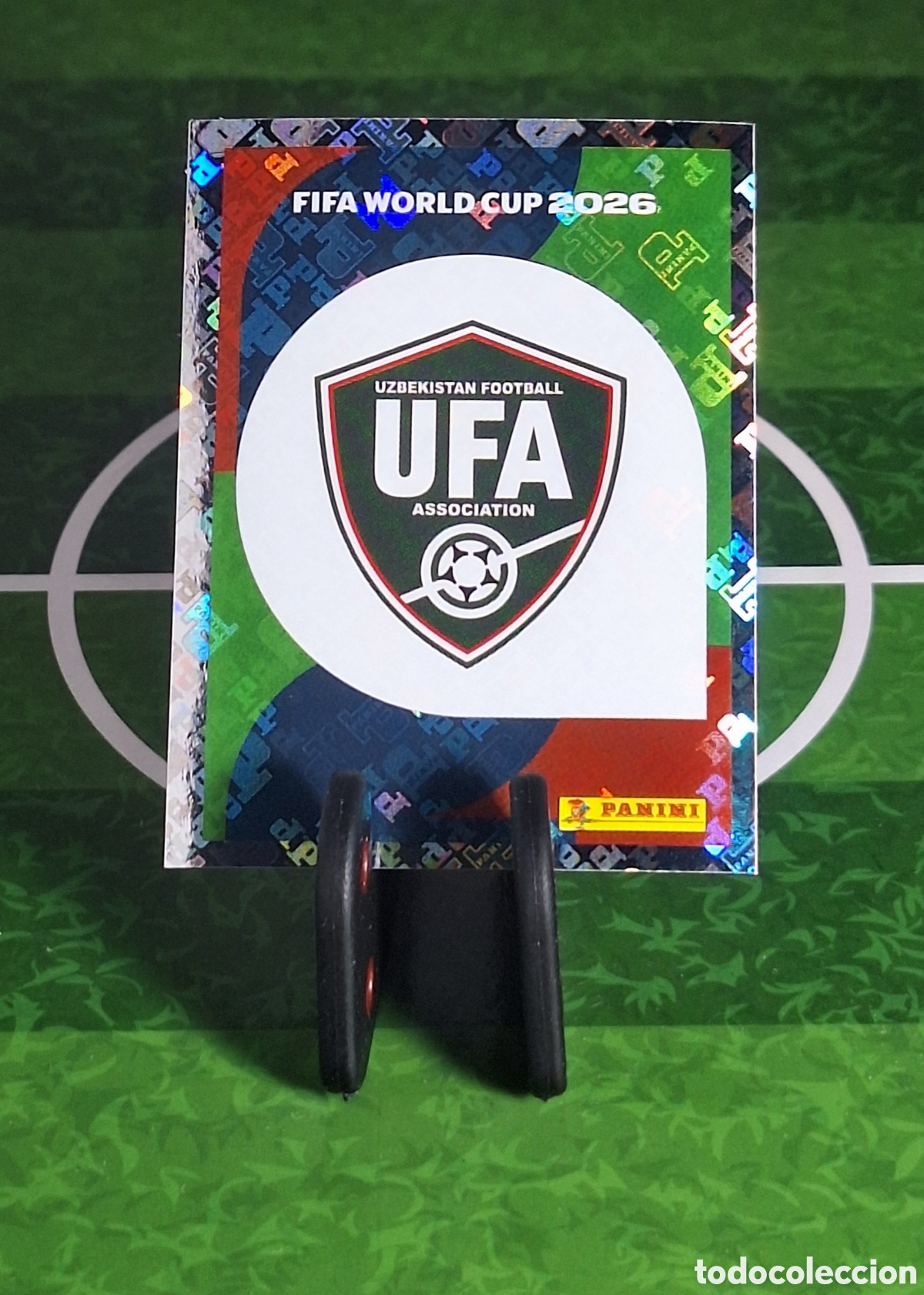 Cromos de f&uacute;tbol: ESCUDO UZBEKISTAN #UZB 1 MUNDIAL 2026