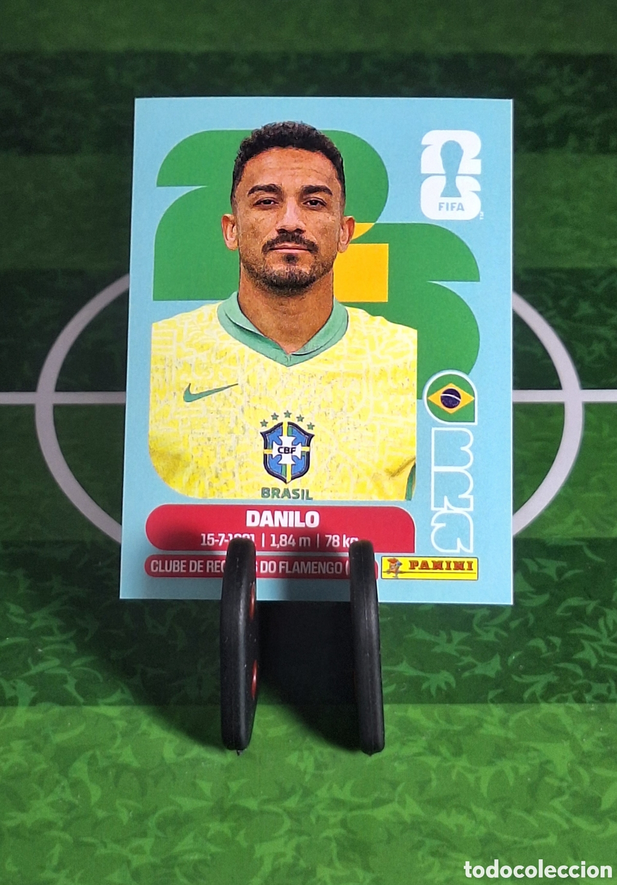 Cromos de f&uacute;tbol: DANILO #BRA 7 MUNDIAL 2026