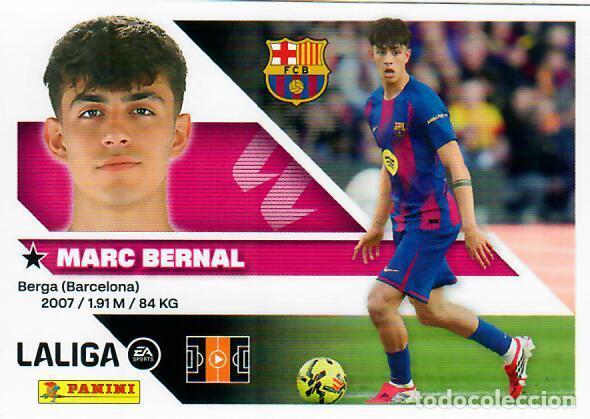 Cromos de f&uacute;tbol: CROMO PANINI LIGA 26 27 - N&ordm; 14 - MARC BERNAL - BARCELONA