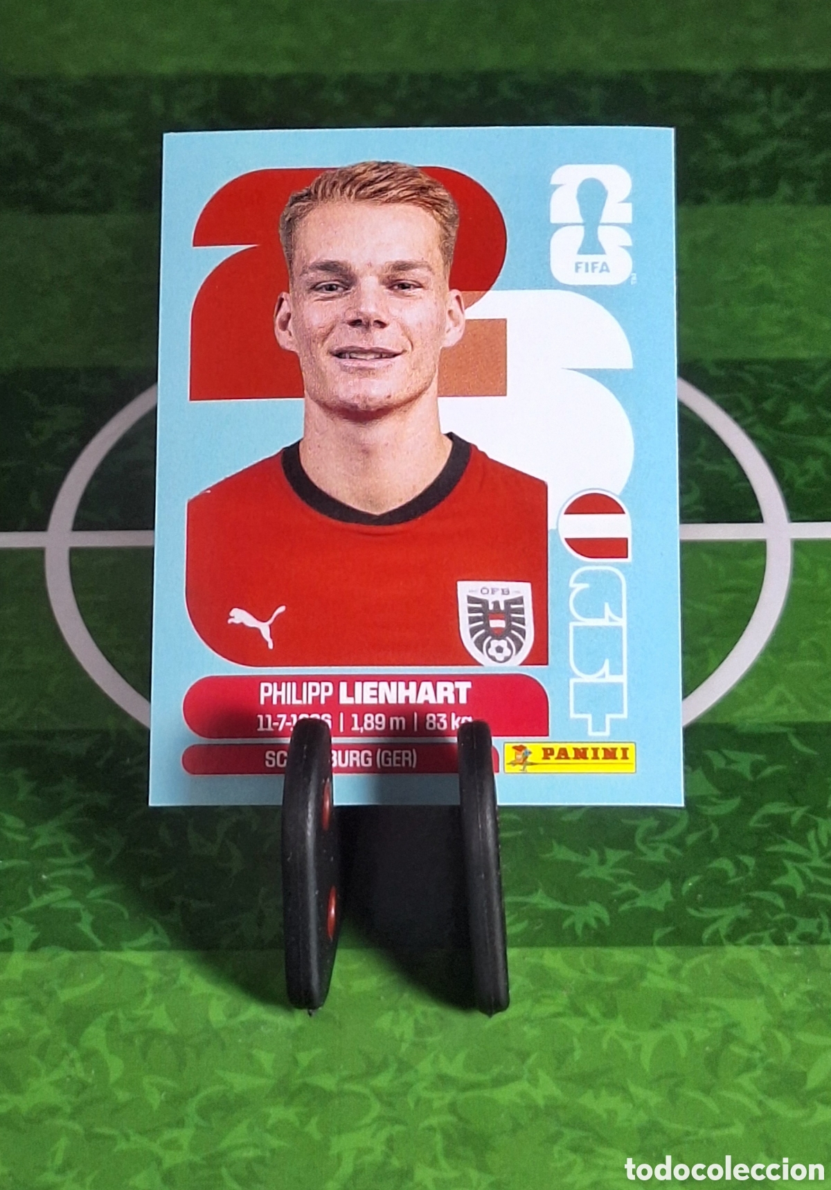 Cromos de f&uacute;tbol: PHILIPP LIENHART #AUT 6 MUNDIAL 2026