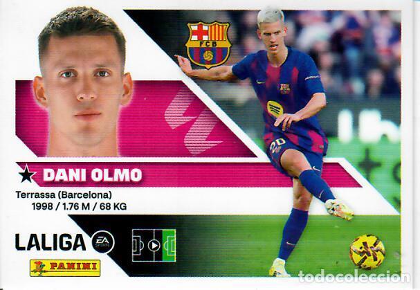 Cromos de f&uacute;tbol: CROMO PANINI LIGA 26 27 - N&ordm; 17 - DANI OLMO - BARCELONA