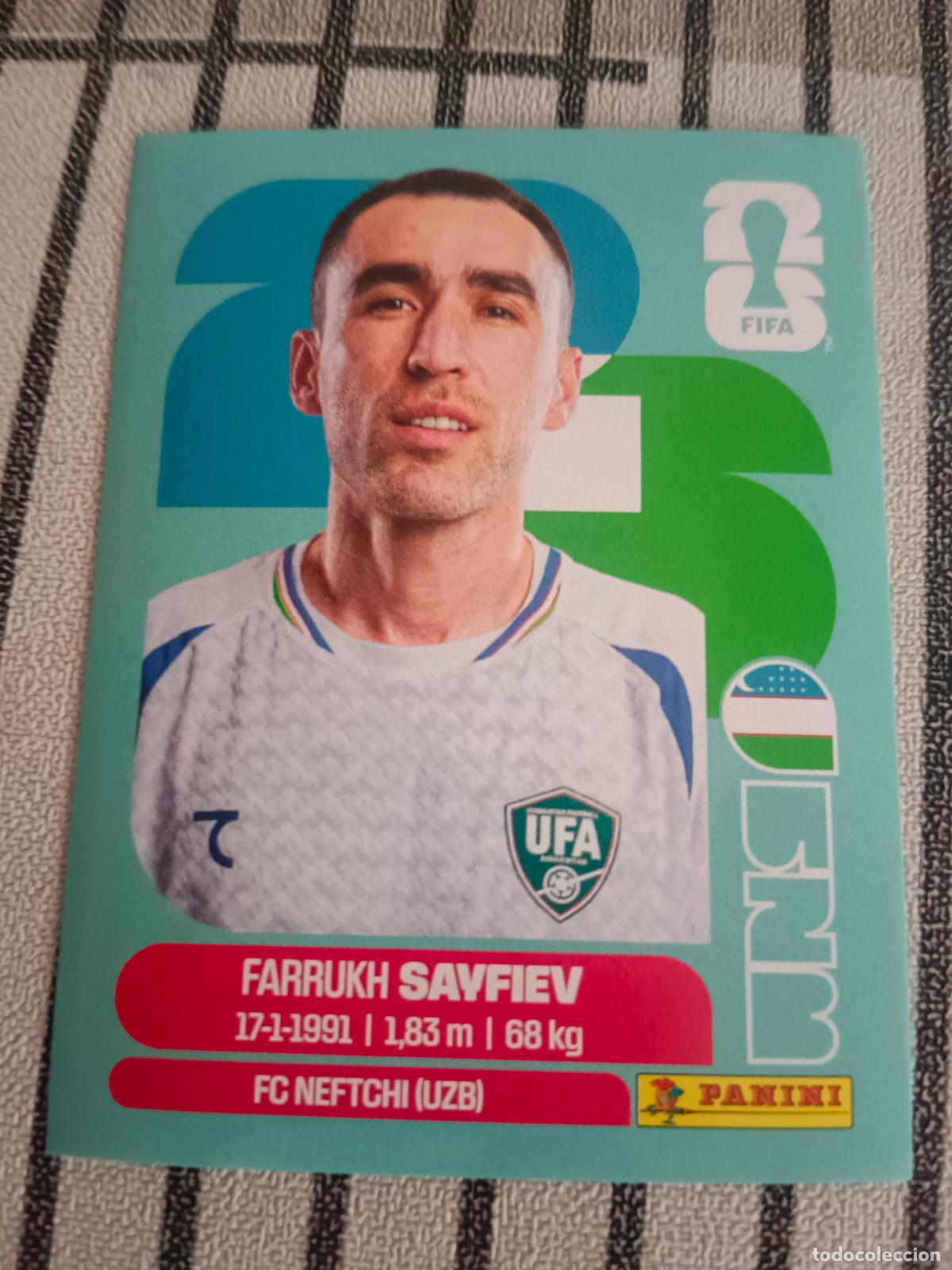 Figurine di Calcio: MUNDIAL 2026 ESTADOS UNIDOS USA MEXICO MEJICO CANADA UZB 3 UZB3 FARRUKH SAYFIEV UZBEKISTAN FIFA