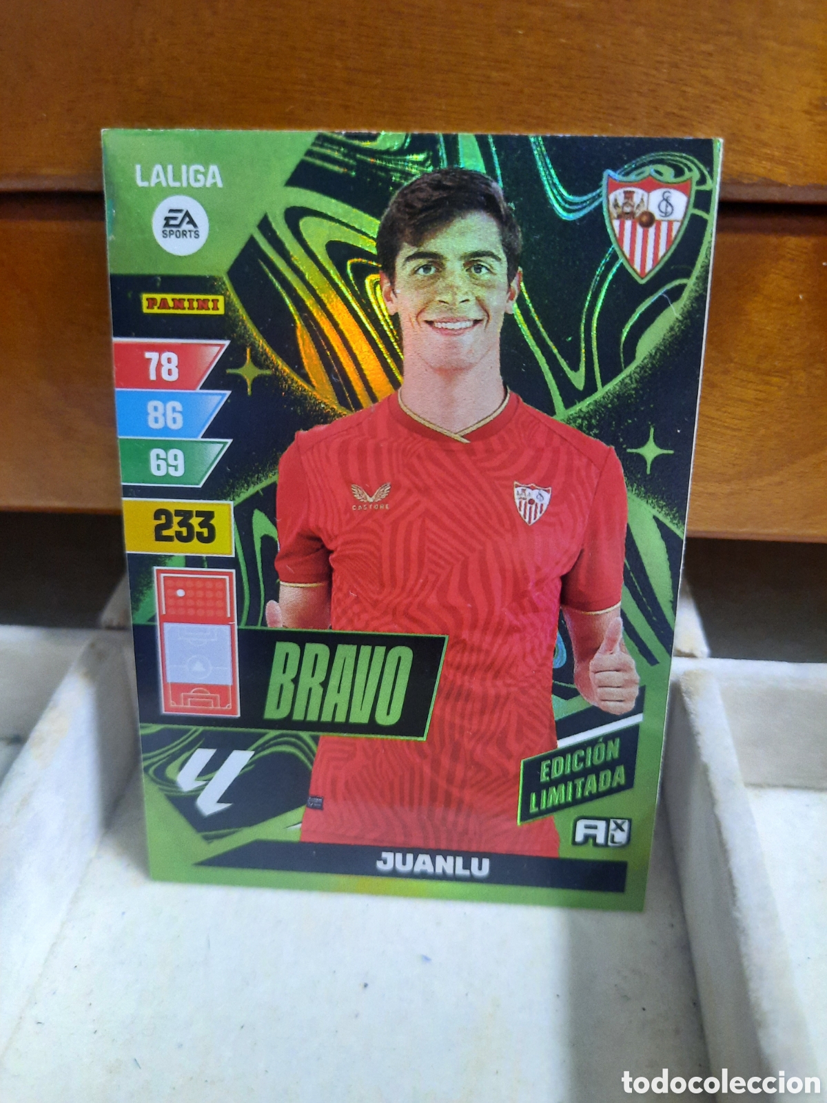 Figurine di Calcio: JUANLU Bravo Edici&oacute;n Limitada Adrenalyn XL 2023-24