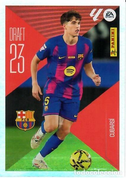 Figurine di Calcio: CROMO PANINI LIGA 26 27 - DRAFT 23 N&ordm; 6 - CUBARS&Iacute; - BARCELONA