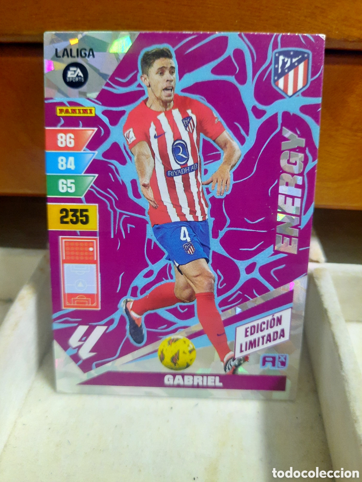 Figurine di Calcio: GABRIEL Energy Edici&oacute;n Limitada Adrenalyn XL 2023-24