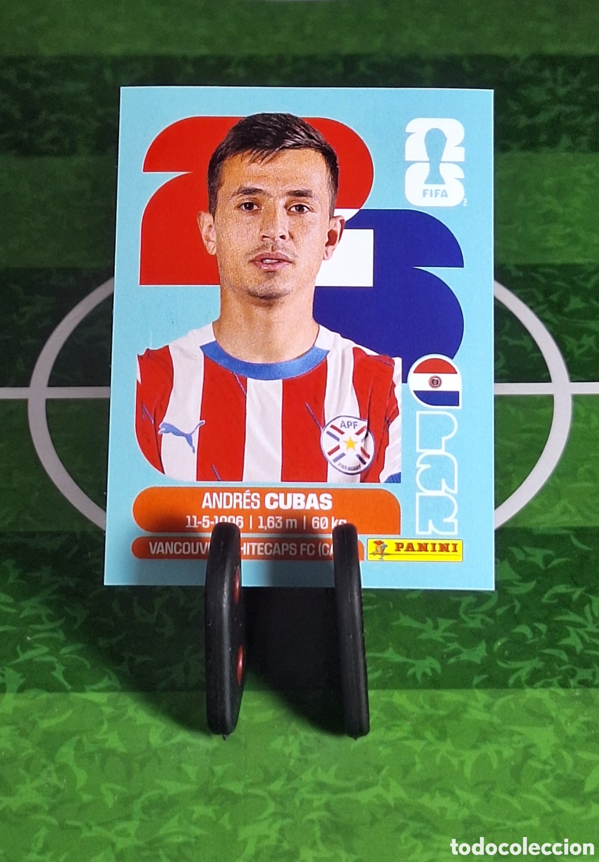 Figurine di Calcio: ANDR&Eacute;S CUBAS #PAR 12 MUNDIAL 2026