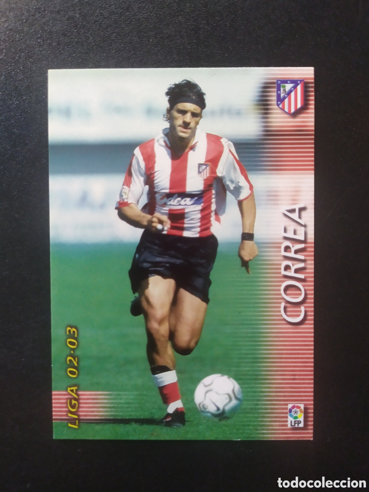 Football Stickers: Megafichas 2002 2003 02 03 panini Correa n&ordm; 53 Atl&eacute;tico Madrid megacracks