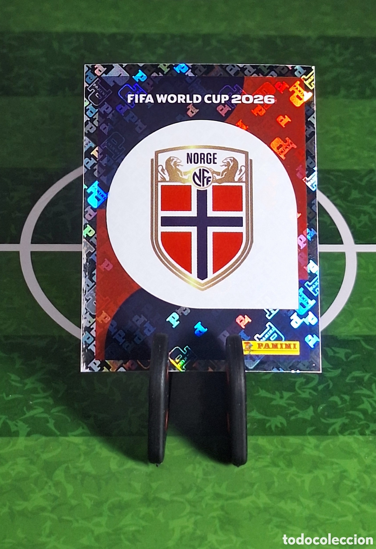 Cromos de f&uacute;tbol: ESCUDO NORUEGA #NOR 1 MUNDIAL 2026