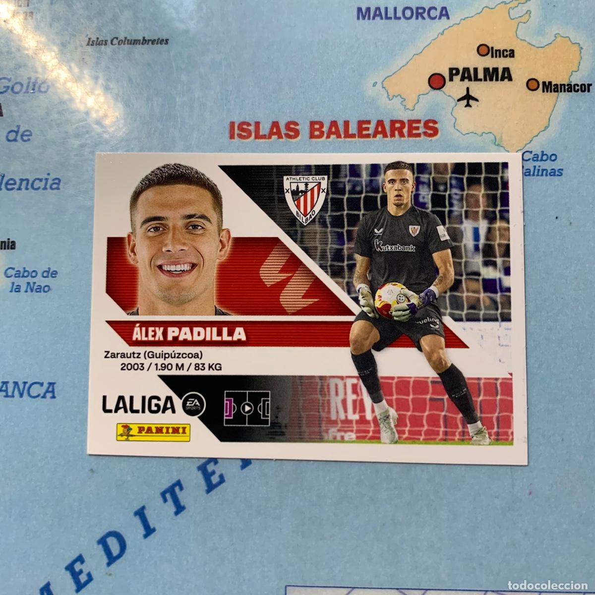 Cromos de f&uacute;tbol: Padilla n&uacute;mero 4 del Athletic de Bilbao cromo de la liga este 26-27 2026-2027