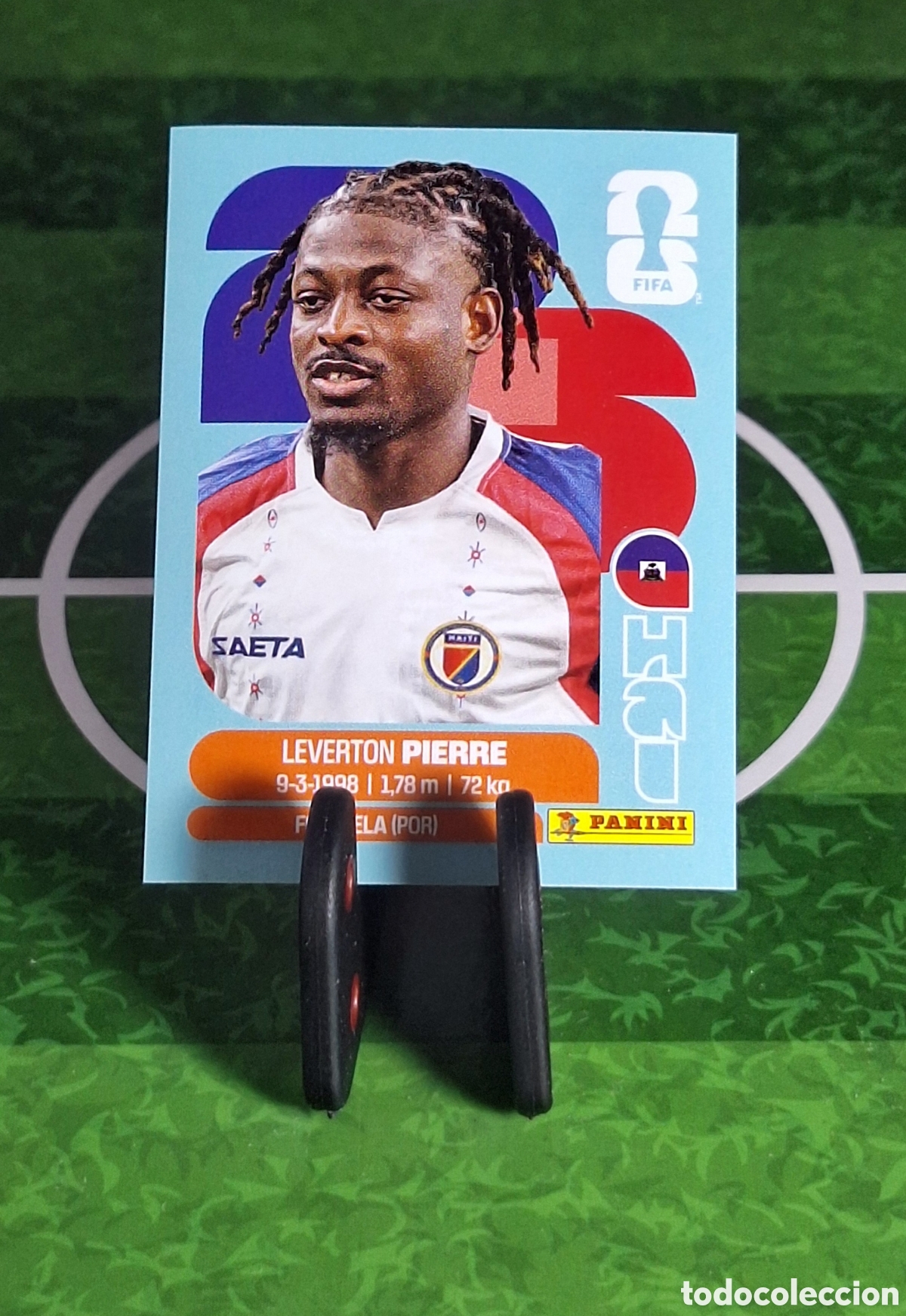 Cromos de f&uacute;tbol: LEVERTON PIERRE #HAI 10 MUNDIAL 2026