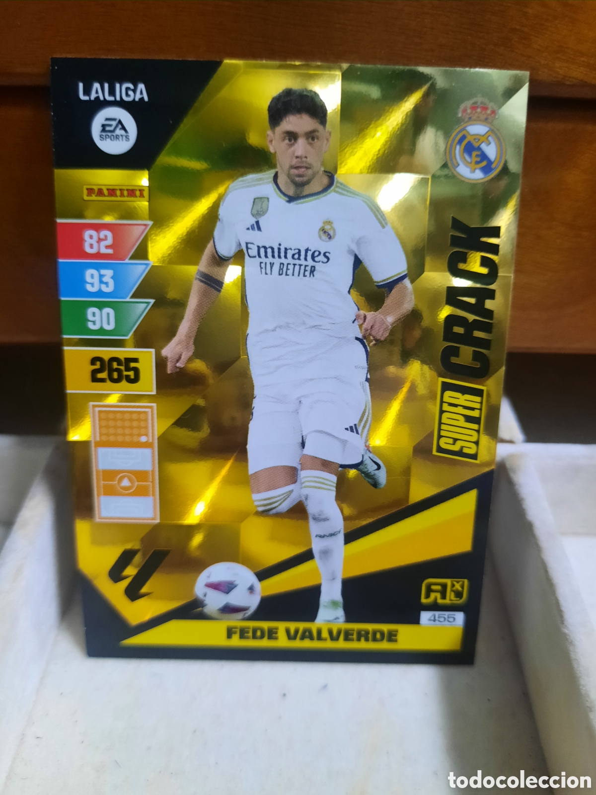 Cromos de f&uacute;tbol: FEDE VALVERDE Super Crack Adrenalyn XL 2023-24