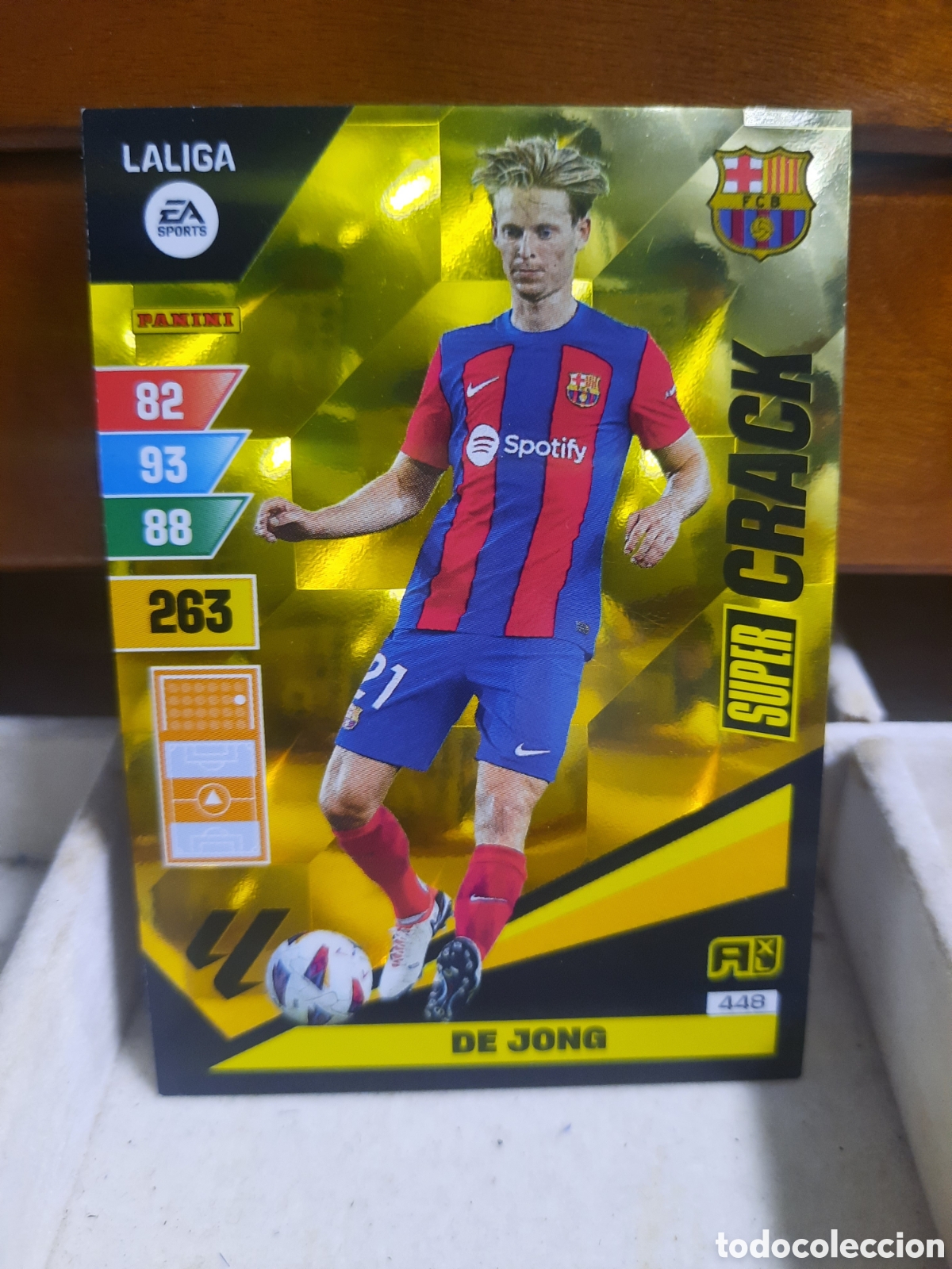 Fu&szlig;ball-Sticker: DE JONG Super Crack Adrenalyn XL 2023-24