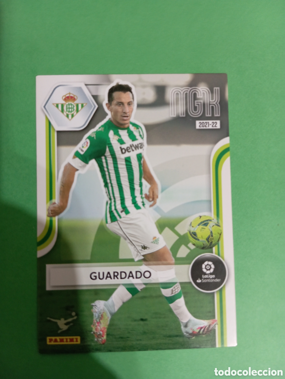 Fu&szlig;ball-Sticker: Guardado Betis n&deg;82 / PANINI MEGACRACKS 2021/2022