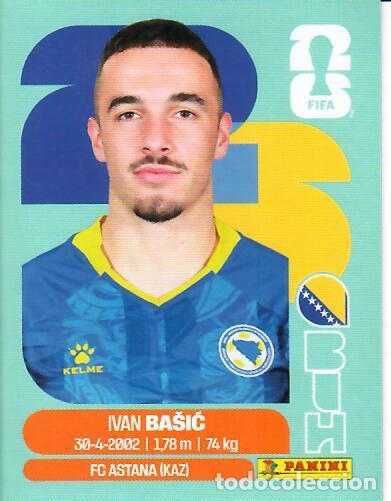 Cartes &agrave; collectionner de Football: CROMO PANINI MUNDIAL WORLD CUP 2026 - BIH12 BIH 12 - BASIC - BOSNIA HERZEGOVINA