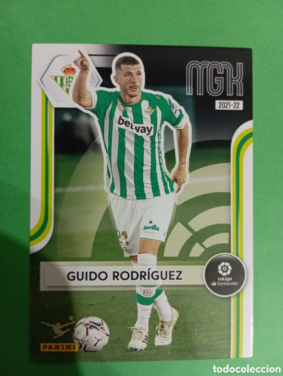 Fu&szlig;ball-Sticker: Guido Rodr&iacute;guez Betis n&deg;83 / PANINI MEGACRACKS 2021/2022