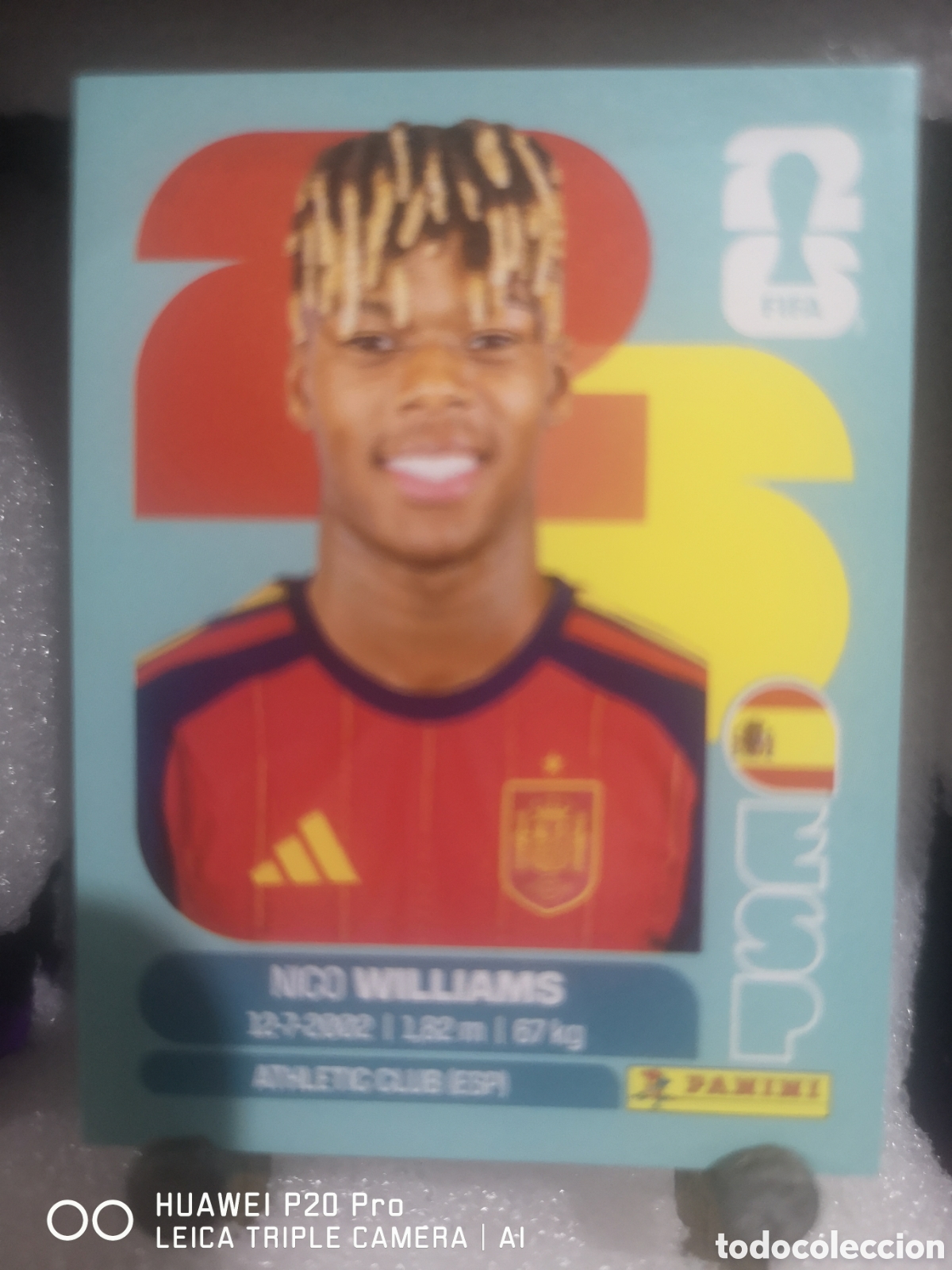 Fu&szlig;ball-Sticker: FIFA WORLD CUP MUNDIAL 2026 NICO WILLIAMS - ESP 17